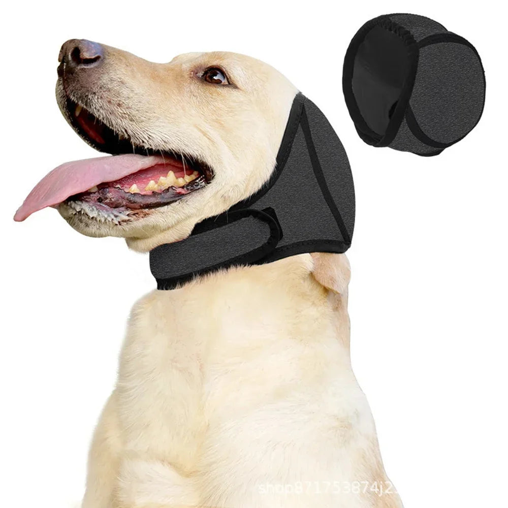 Adjustable Cat and Dog Pet Earmuffs, Noise-Reducing Ear Protectors, Anxiety-Relieving and Calming Headgear, Suitable for Fireworks, Thunder, Grooming, Bathing, Pet Supplies