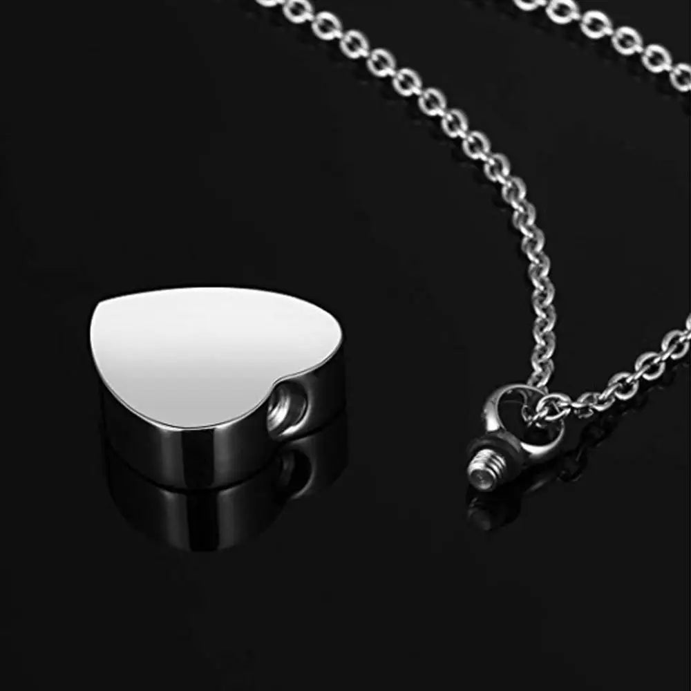 Cremation Jewelry Pet Dog Paw Print Owner'S Foot Pattern Pendant Necklace Keepsake Jewelry - Never Walk Alone