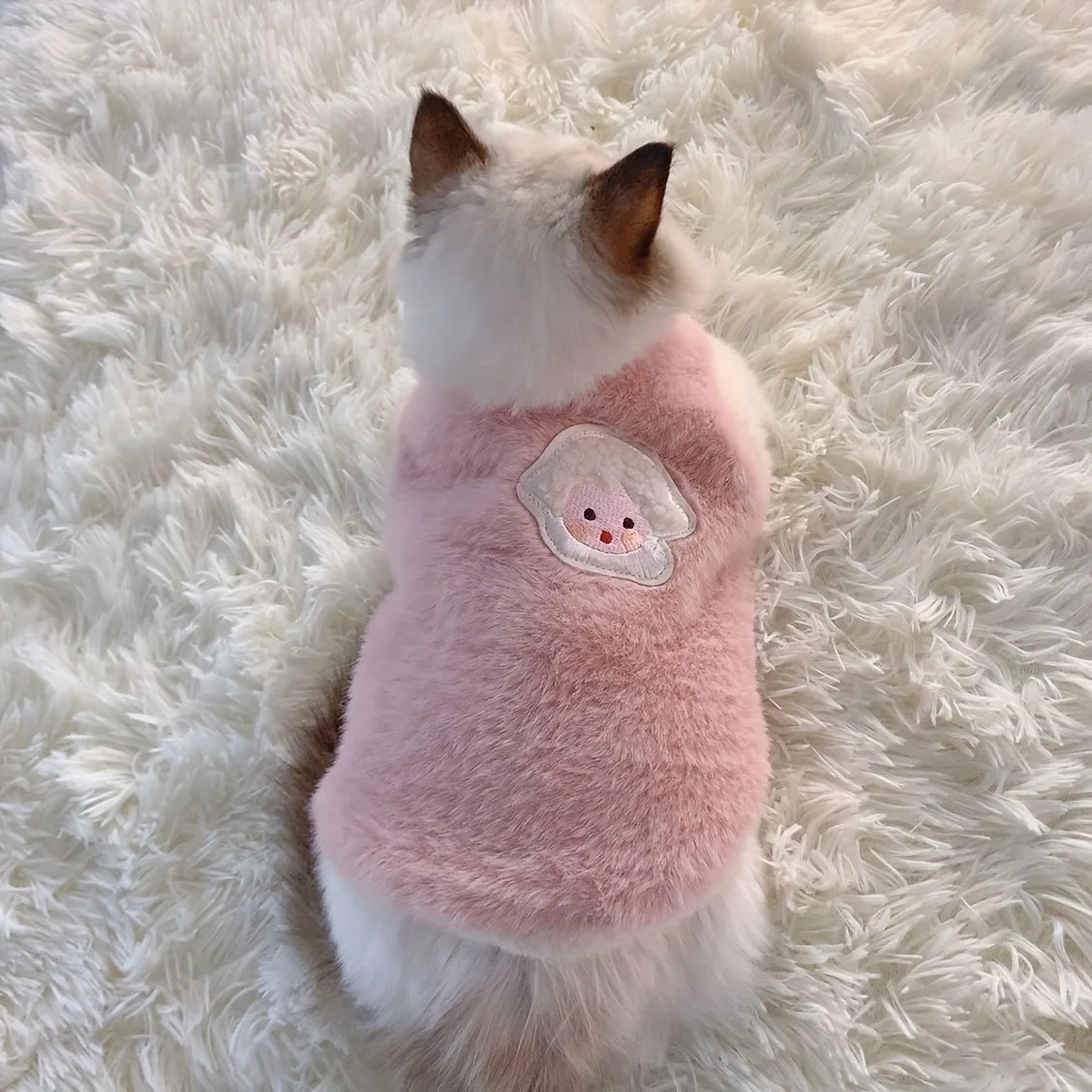 Cats Accessories Pets Warm Kittens Clothes for Winter Kitten Small Kitten Stuff Apparels Cooling Clothing Dog´S Sweater Vests