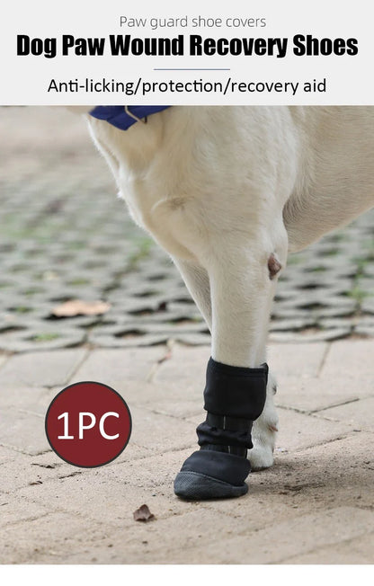 Pet Waterproof Foot Supplies Cover Dog Post-Surgery Injury Protection Cover Four Feet Can Be Used Protect Dog Paw Shoe Cover