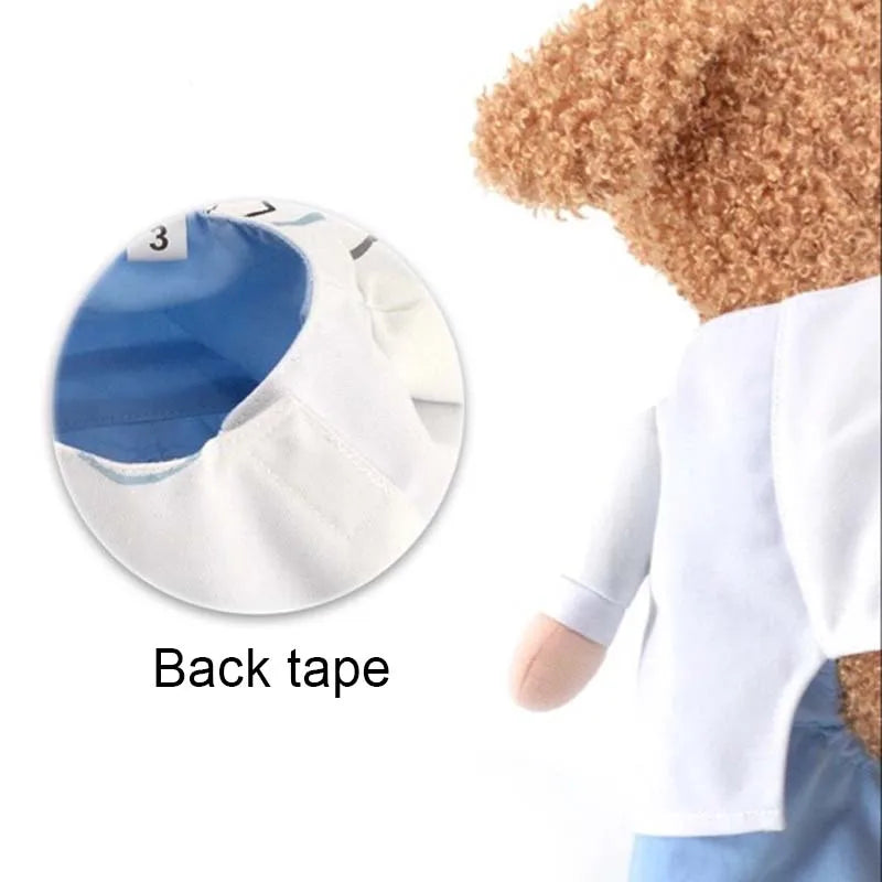 Pet Clothes Cat Dog Cosplay Doctors Costume Puppy White Gown Funny Coat Party Dress for Small Pets Outfits Chihuahua Costumes