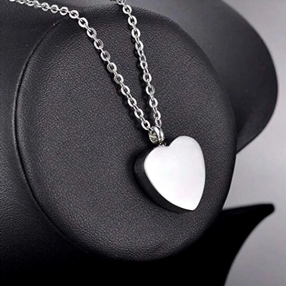 Cremation Jewelry Pet Dog Paw Print Owner'S Foot Pattern Pendant Necklace Keepsake Jewelry - Never Walk Alone