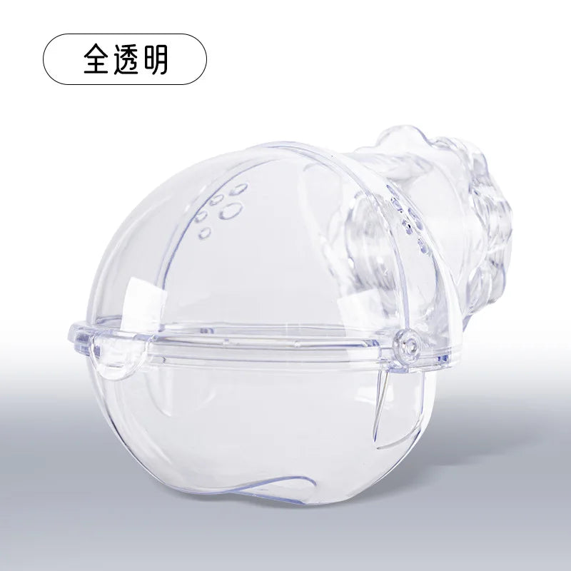 1Pc Pet Hamster Box Bath Sand Room House Bathroom Cage Box for Hamster Mouse Toilet for Small Animal Pets Supplies