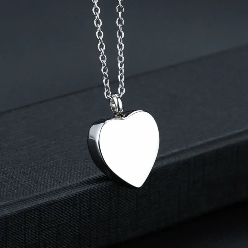 Cremation Jewelry Pet Dog Paw Print Owner'S Foot Pattern Pendant Necklace Keepsake Jewelry - Never Walk Alone