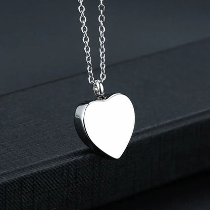 Cremation Jewelry Pet Dog Paw Print Owner'S Foot Pattern Pendant Necklace Keepsake Jewelry - Never Walk Alone