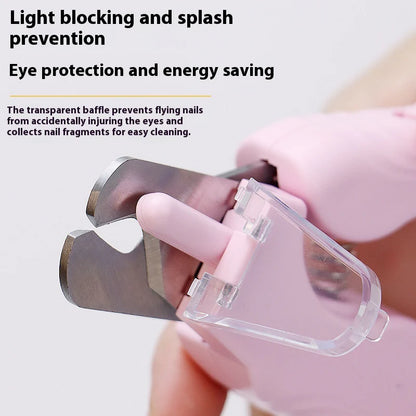 2-in-1 LED Pet Nail Clippers - Safe & Easy Dog & Cat Nail Trimmer with Blood Line Scissors