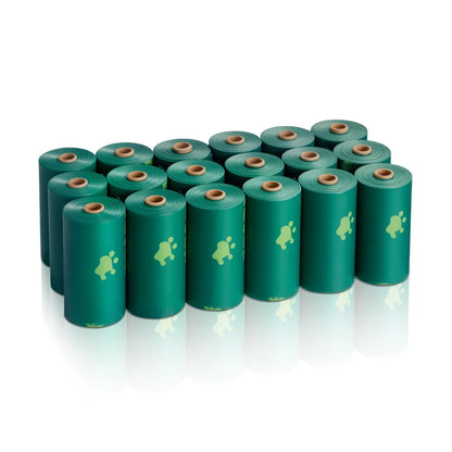 Thick Dog Poop Waste Bags Refill Rolls 270PCS Lavender Scented Biodegradable