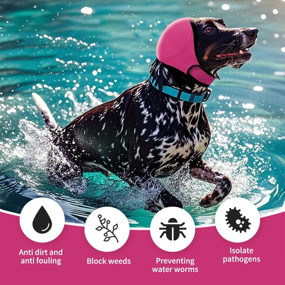 Adjustable Cat and Dog Pet Earmuffs, Noise-Reducing Ear Protectors, Anxiety-Relieving and Calming Headgear, Suitable for Fireworks, Thunder, Grooming, Bathing, Pet Supplies