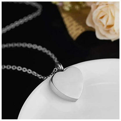 Cremation Jewelry Pet Dog Paw Print Owner'S Foot Pattern Pendant Necklace Keepsake Jewelry - Never Walk Alone