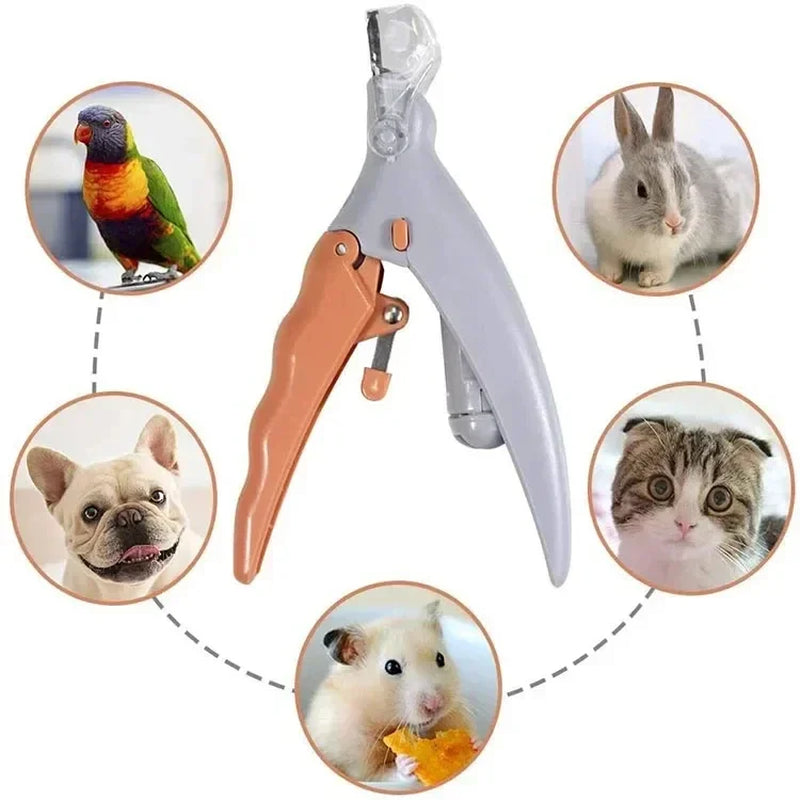 LED Pet Nail Clippers for Dogs & Cats, Professional Safe Pet Claw Cutter with LED Light to Avoid Quick, Sharp Blade Pet Grooming