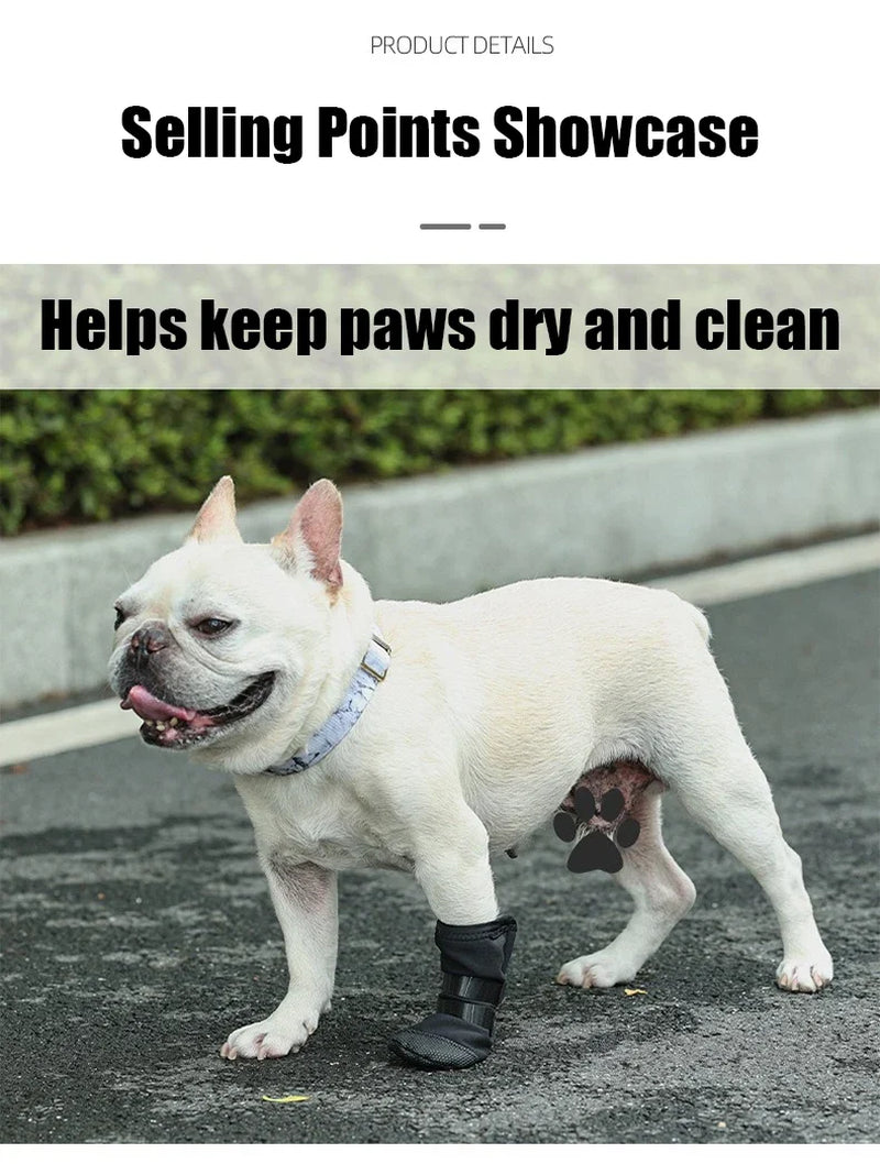 Pet Waterproof Foot Supplies Cover Dog Post-Surgery Injury Protection Cover Four Feet Can Be Used Protect Dog Paw Shoe Cover
