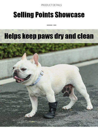 Pet Waterproof Foot Supplies Cover Dog Post-Surgery Injury Protection Cover Four Feet Can Be Used Protect Dog Paw Shoe Cover