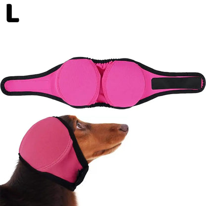Dog Ear Muffs Noise Protection Waterproof Plugs Soundproof Waterproof Dog Noise Cancelling Headphones for Grooming Bathing ﻿