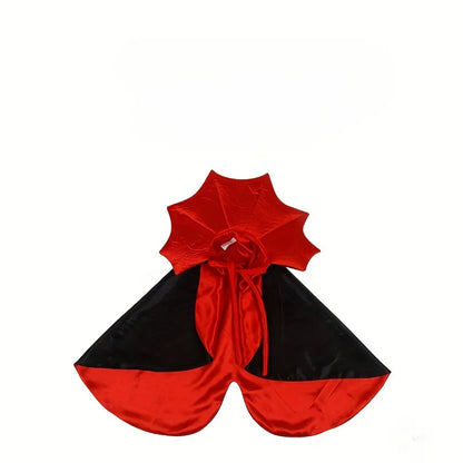 Spooky Halloween Vampire Couture for Cats Perfect Parties and Festivals Halloween Cloak Hat Festival Set Dress up Pet Clothes