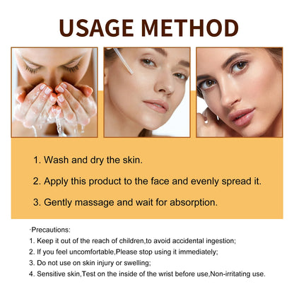 EELHOE Facial Tanning Essence for Achieving a Natural and Stylish Wheat Color or Bronzed Skin Tone, Providing Hydration and Enhancing the Beauty of the Skin without the Need for Sunbathing